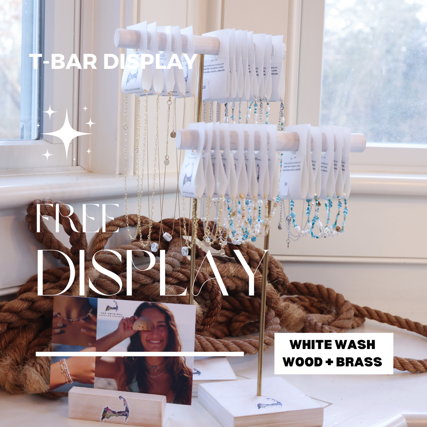 Gold Bead Cape Cod Bracelet water resistant