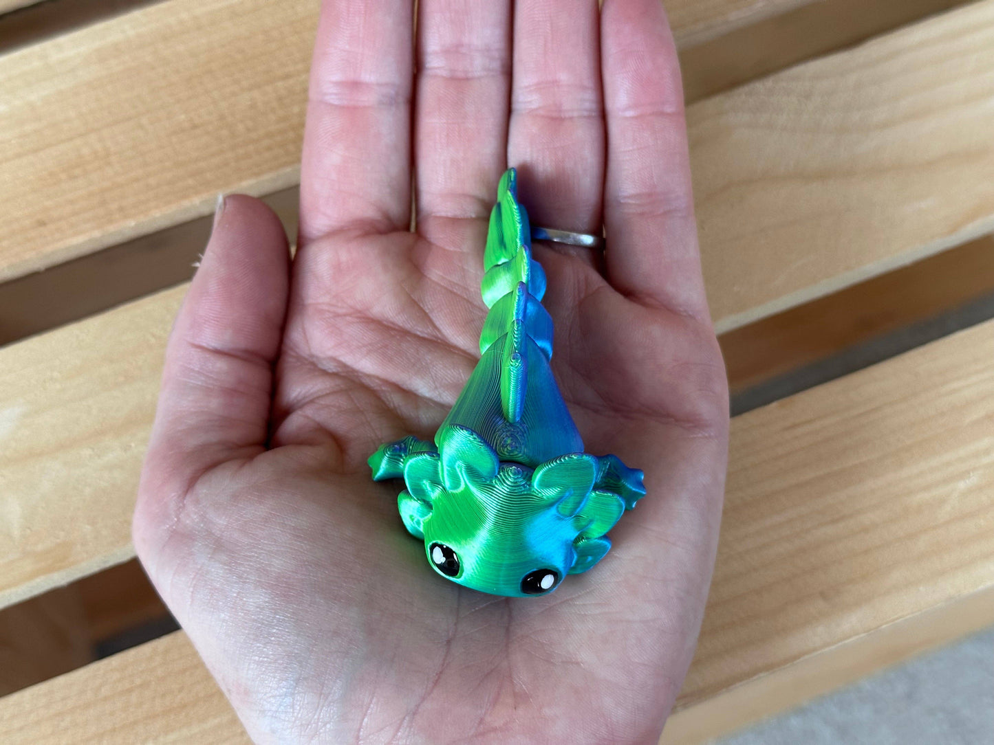 3D Printed Axolotl Tadpole