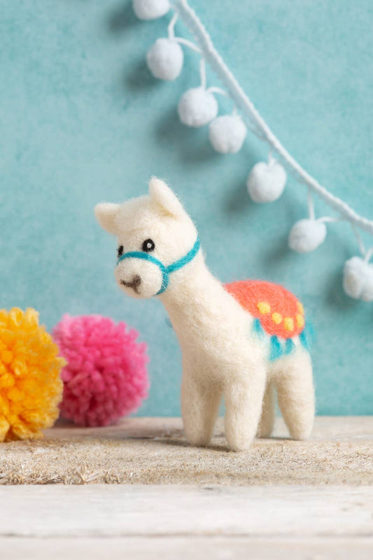 Alpaca Mini Needle Felting Kit | Complete Craft Kit