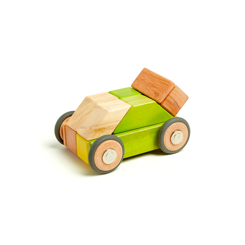 42-Piece Set Magnetic Wooden Blocks Tegu Classics