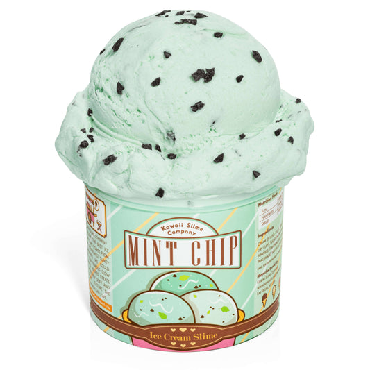 Mint Chip Scented Ice Cream Pint Slime (4pcs/case)