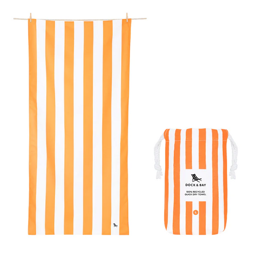 Ipanema Orange Beach Towels