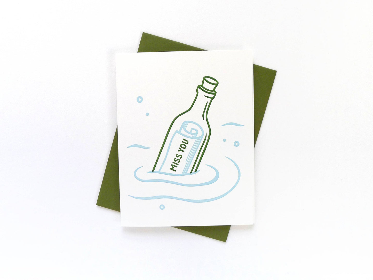 Miss You Card