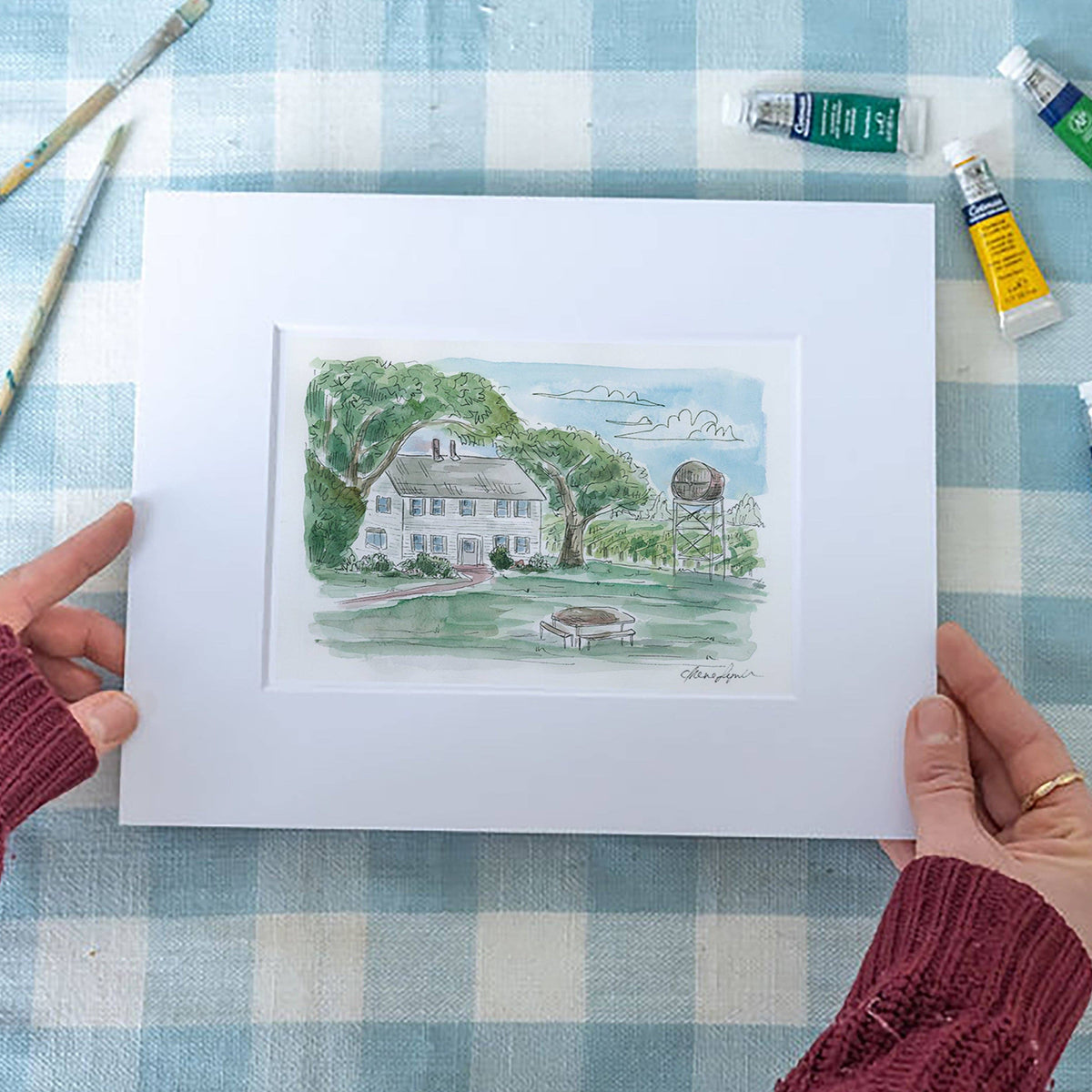 Goombays and Beach Days at the Wellfleet Beachcomber / Matted 5"x7"