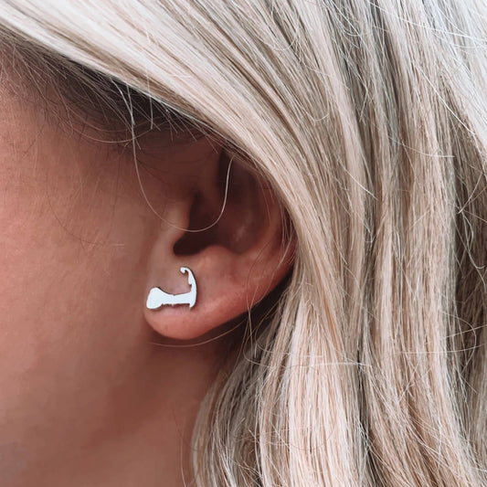 Cape Cod Earrings: Silver