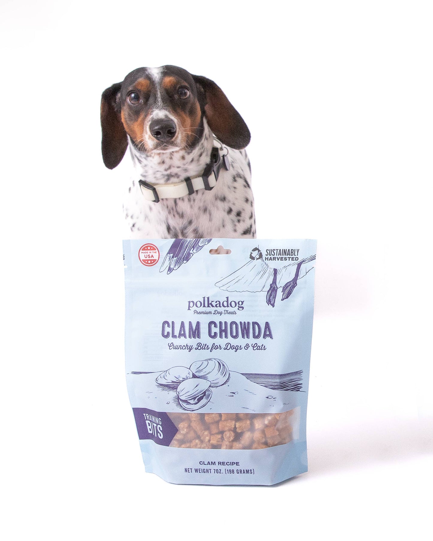 Clam Chowda Bits - 7oz - Dog Treats