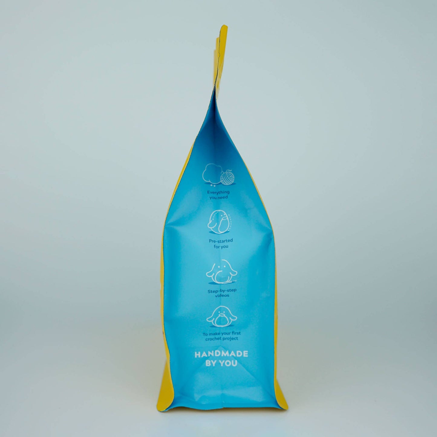 Pierre the Blue Penguin Beginner Crochet Kit