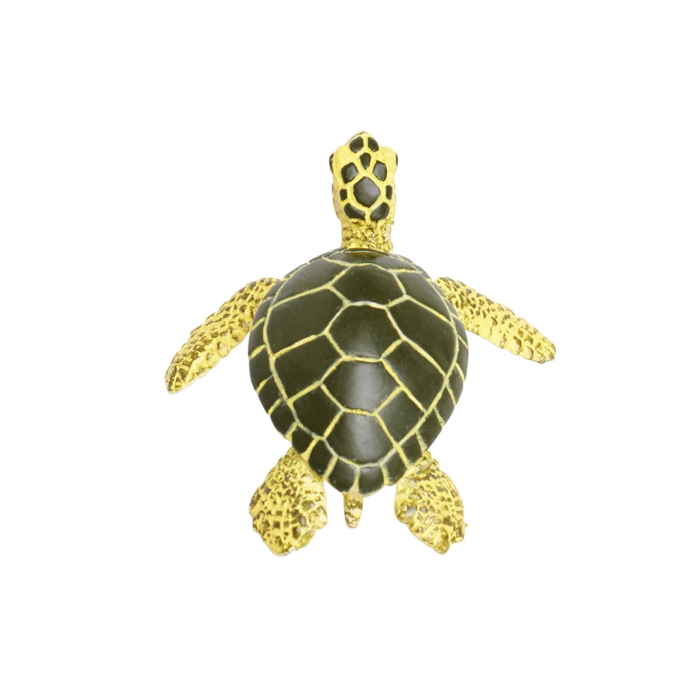 Wild Safari Sea Life Baby Green Sea Turtle figurine - view 4