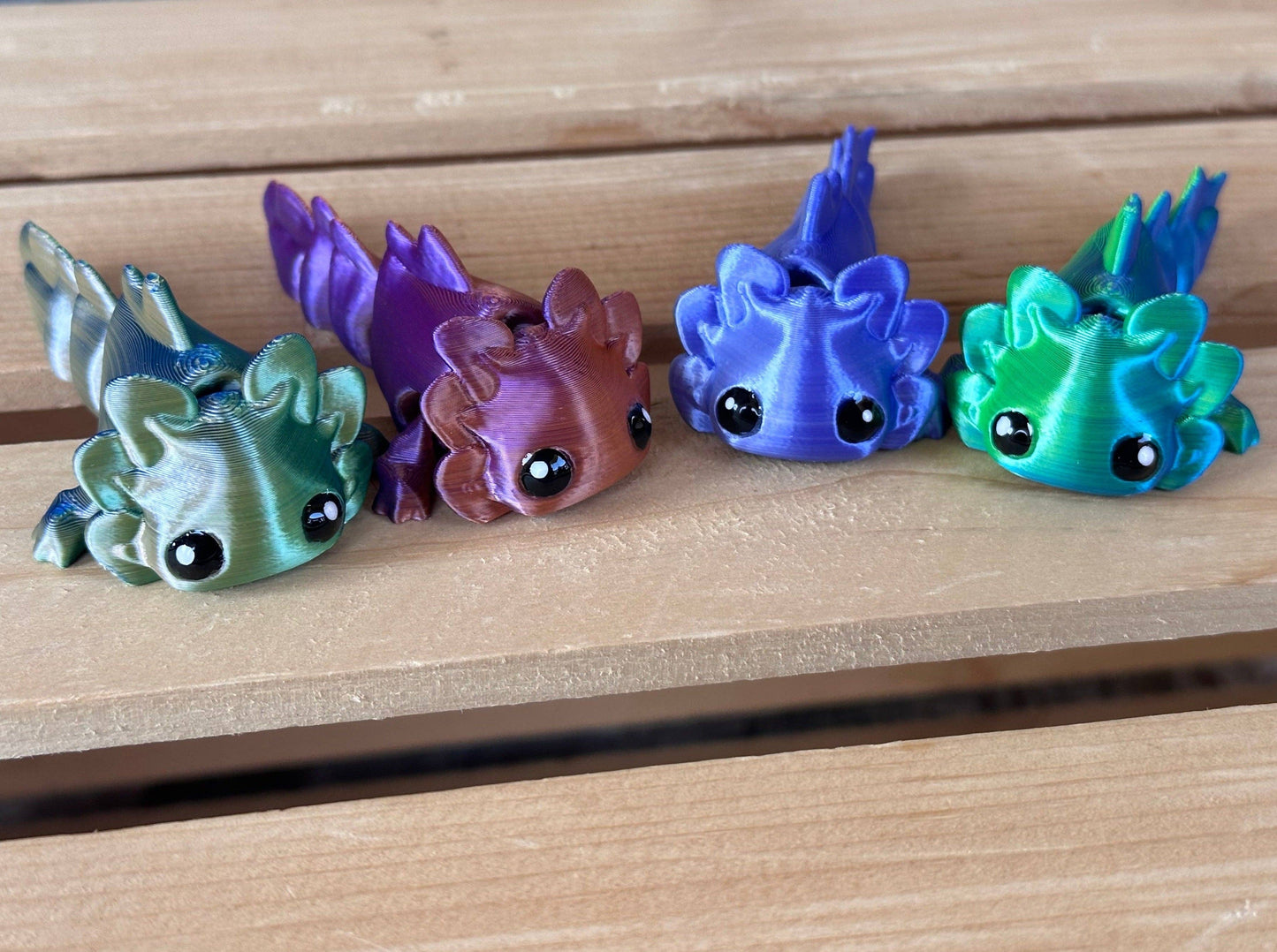 3D Printed Axolotl Tadpole