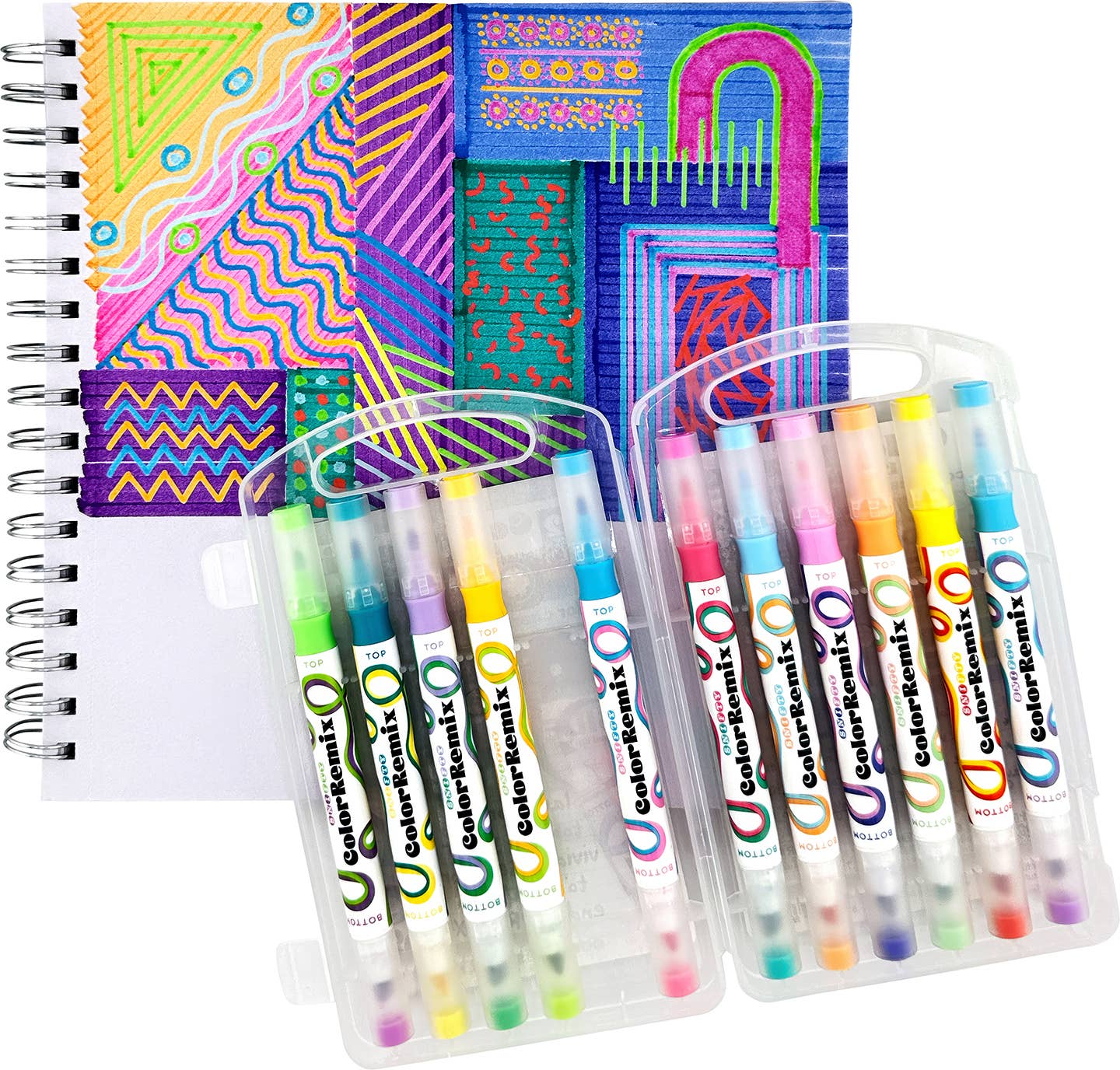 COLOR REMIX- DOUBLE ENDED COLOR CHANGING LAYERING MARKERS