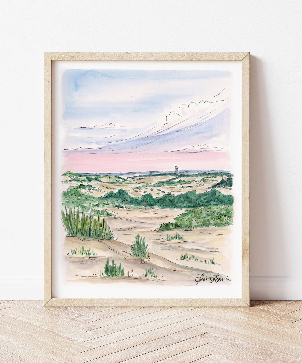 Dusk and Dunes / Matted 5"x7"