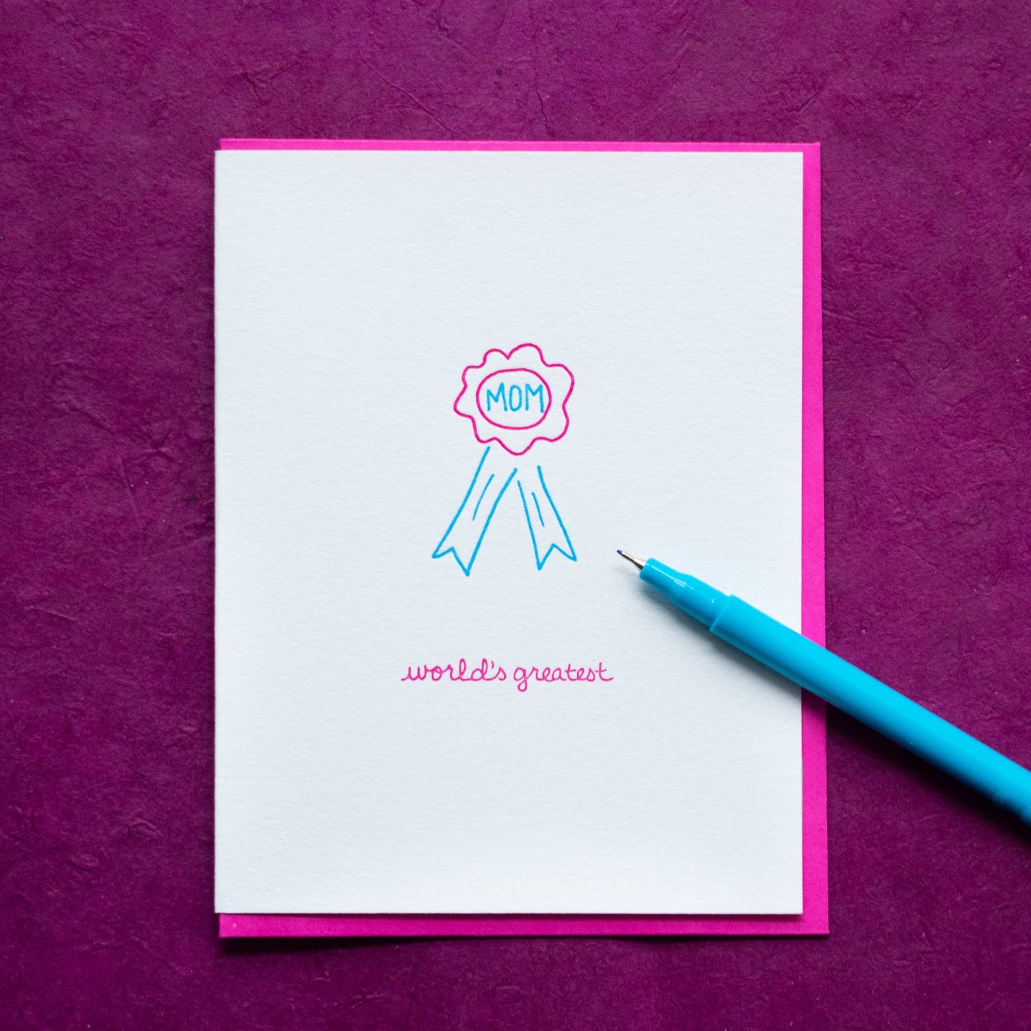World's Greatest Mom Greeting Card