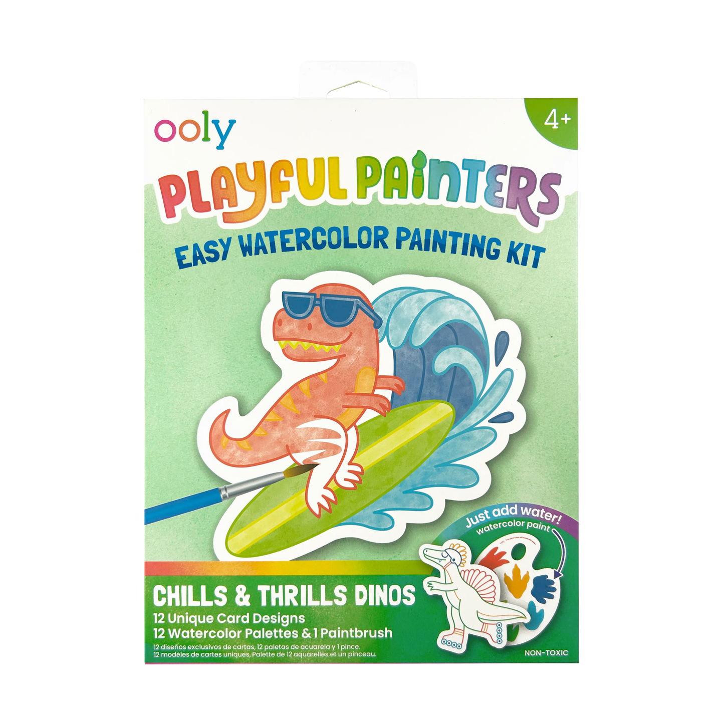 Playful Painters: Watercolor Painting Kit - Chills & Thrills