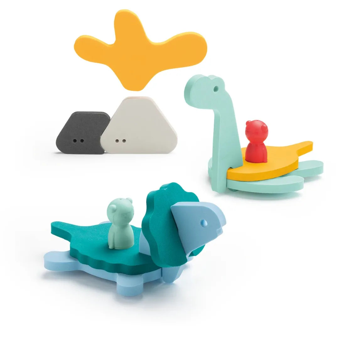 Puzzle Friends Dino World – Floating Dinosaur Bath Puzzle