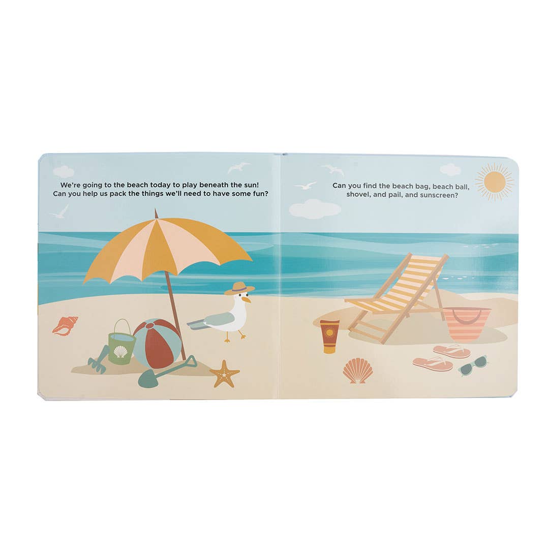 Beach Day Look and Find Summer Baby & Kids Board Book