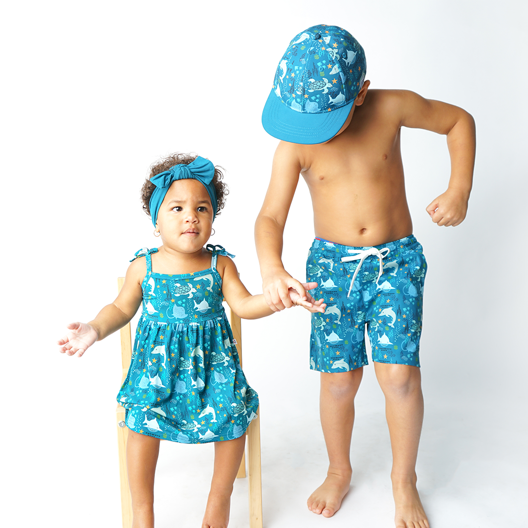 Ocean Friends Bamboo Sundress Summer Kids Clothing: 18-24M