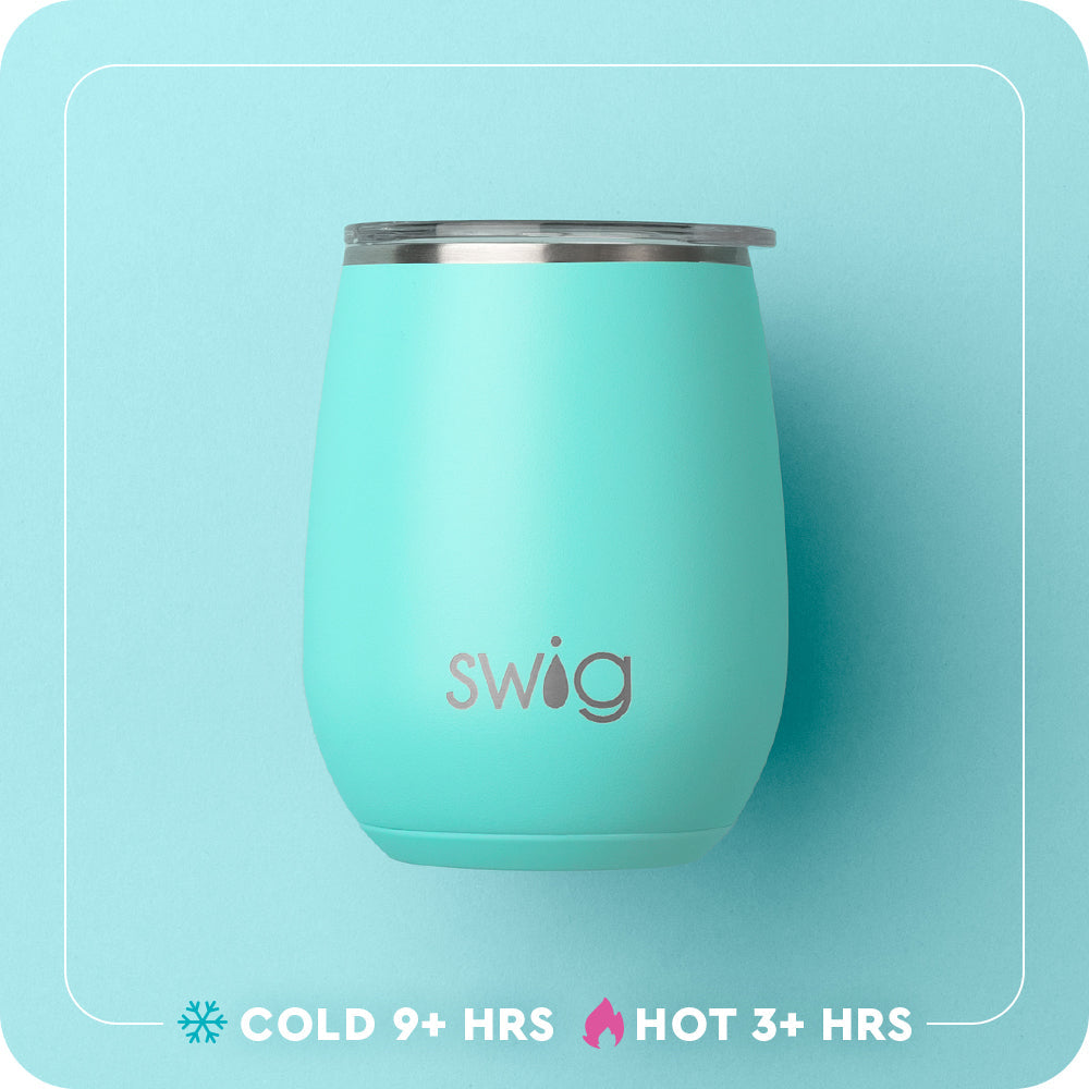 Keeps drinks cold 9+ hours and hot 3+ hours