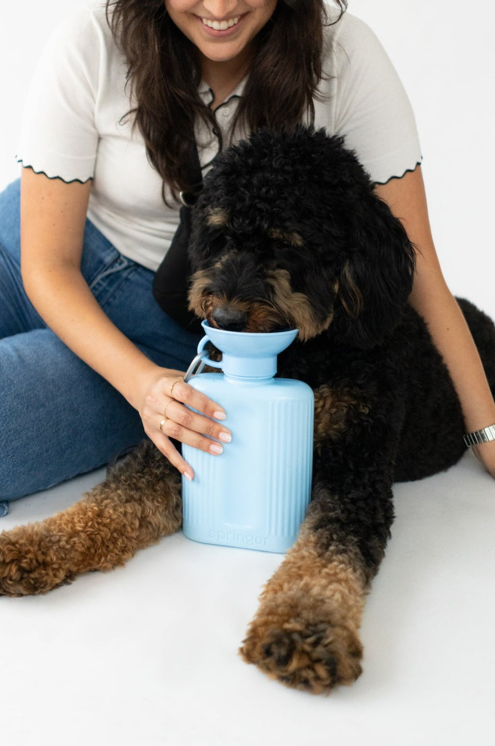 44oz Original Springer Dog Travel Water Bottle