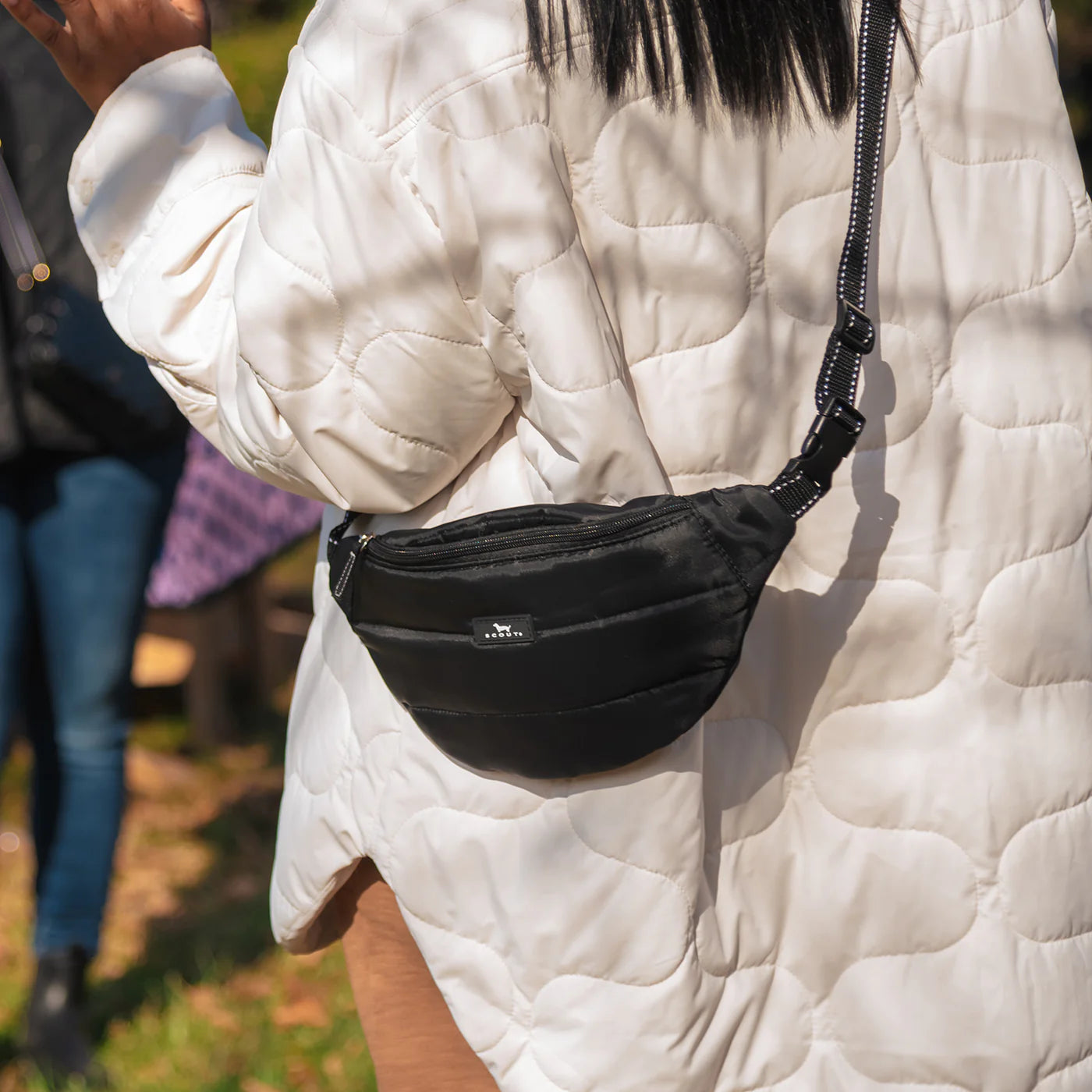 Puffer Belt Bag - Green Puffer