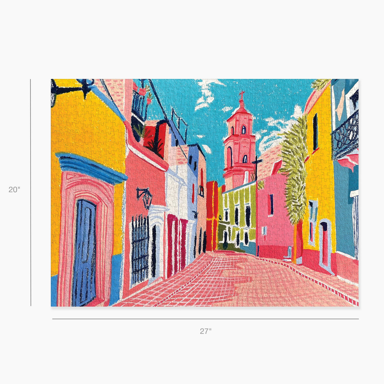 Canvas Classics Colorful Stroll puzzle box and pouch