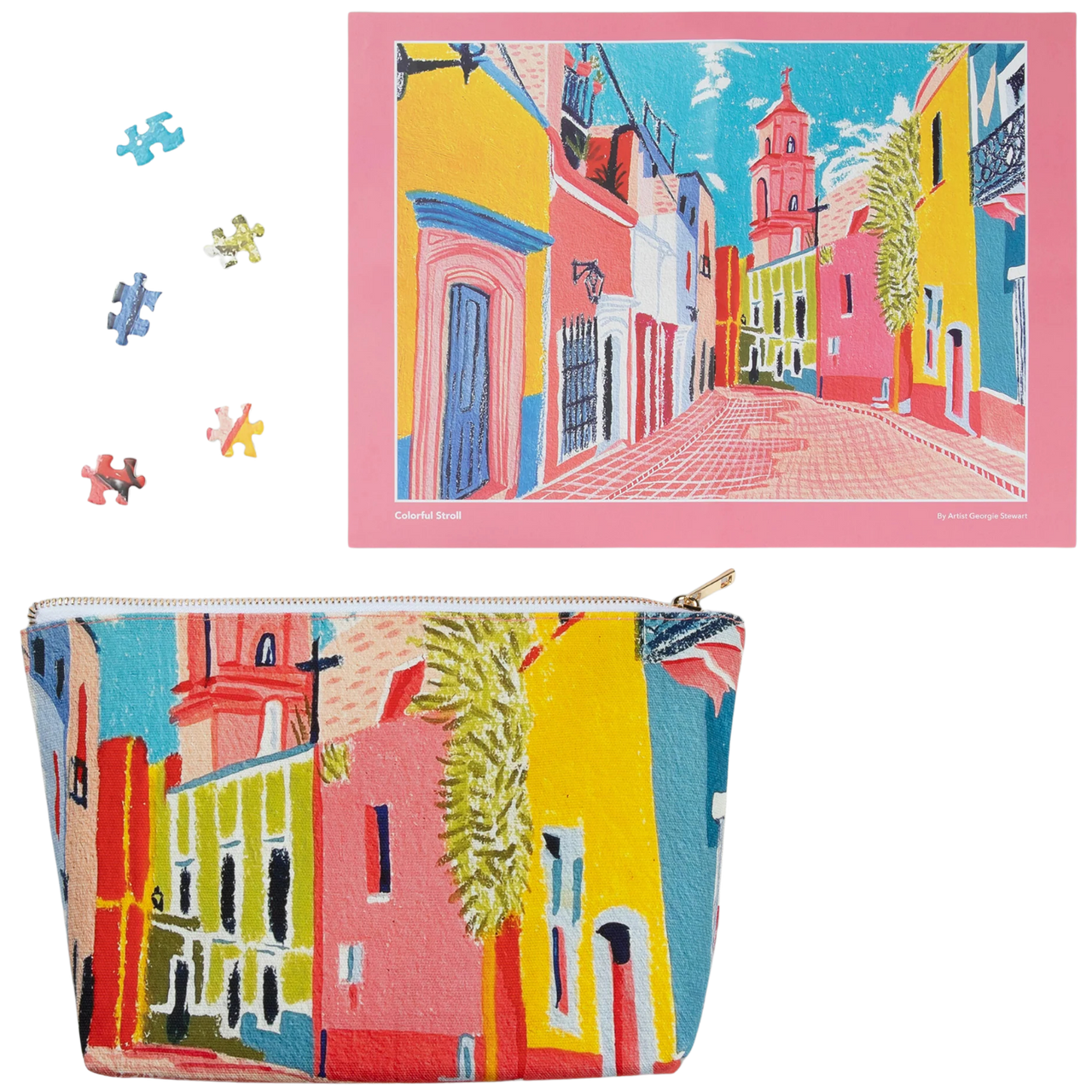 Canvas Classics Colorful Stroll 1000 piece puzzle