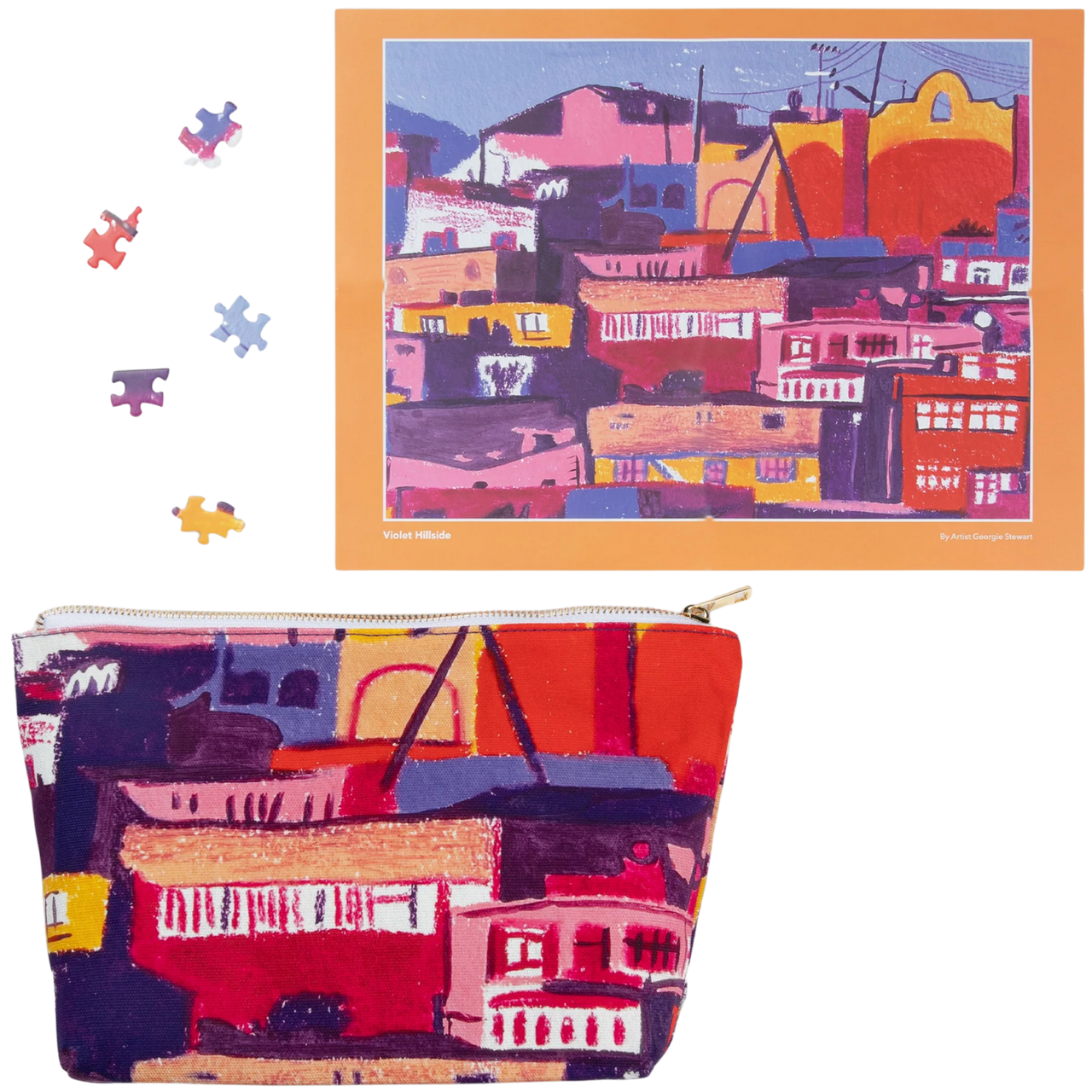 Canvas Classics Violet Hillside 1000 piece puzzle