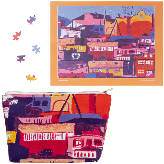 Canvas Classics Violet Hillside 1000 piece puzzle