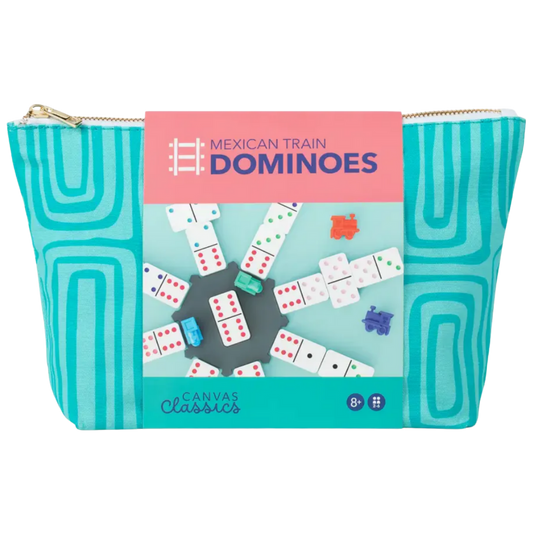 Canvas Classics Mexican Train Dominoes travel set