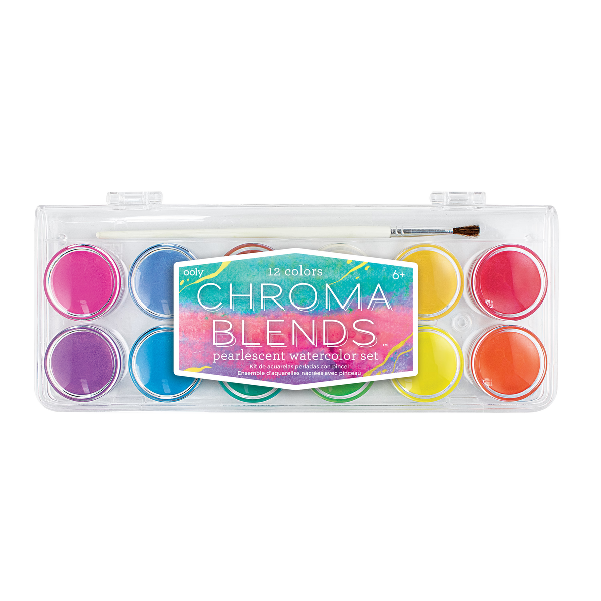 Chroma Blends Pearlescent Watercolor Paint Set package