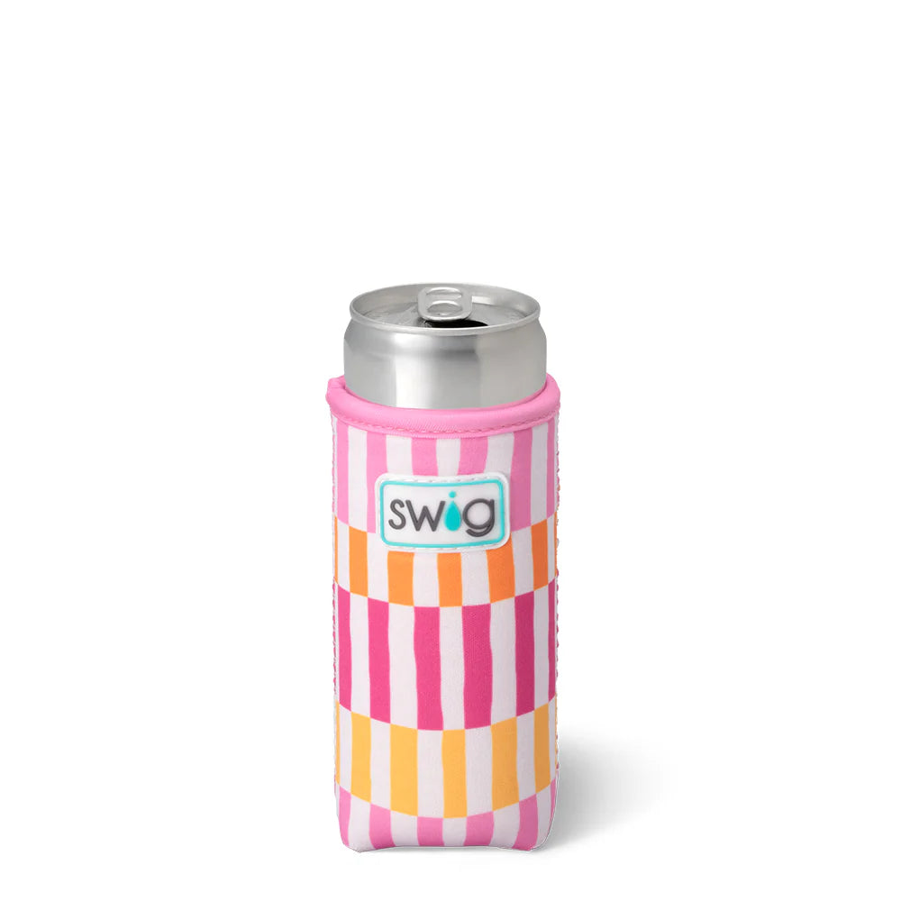 Sherbet Stripe Slim Can Coolie