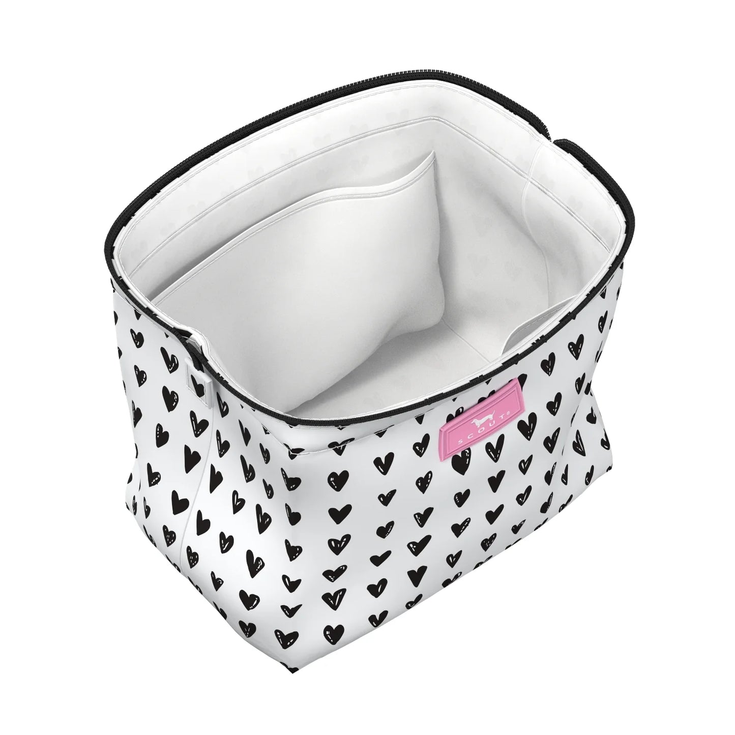 Little Big Mouth Medium Makeup Bag - Pop Heart