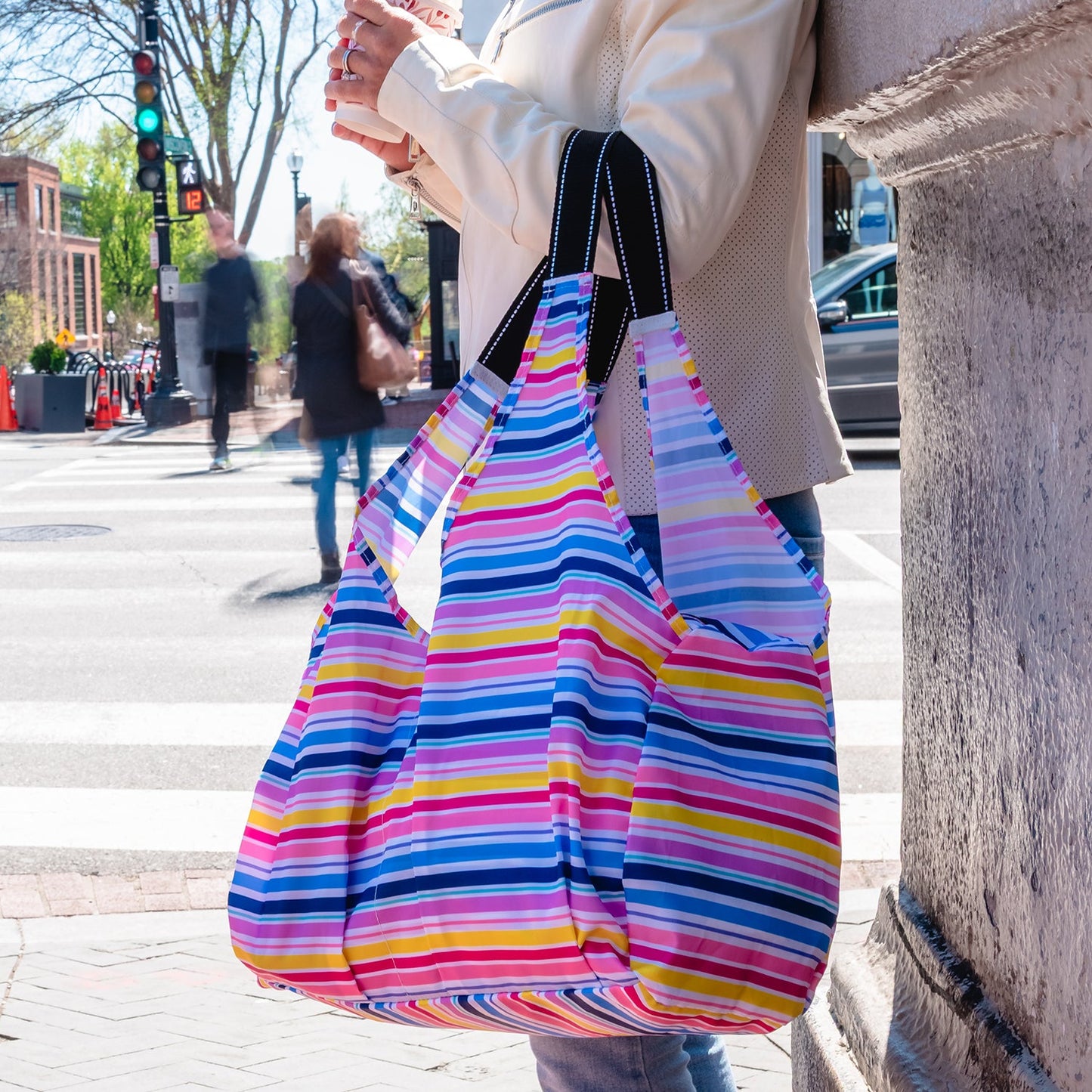 Going Places Tote - Black lifestyle photo