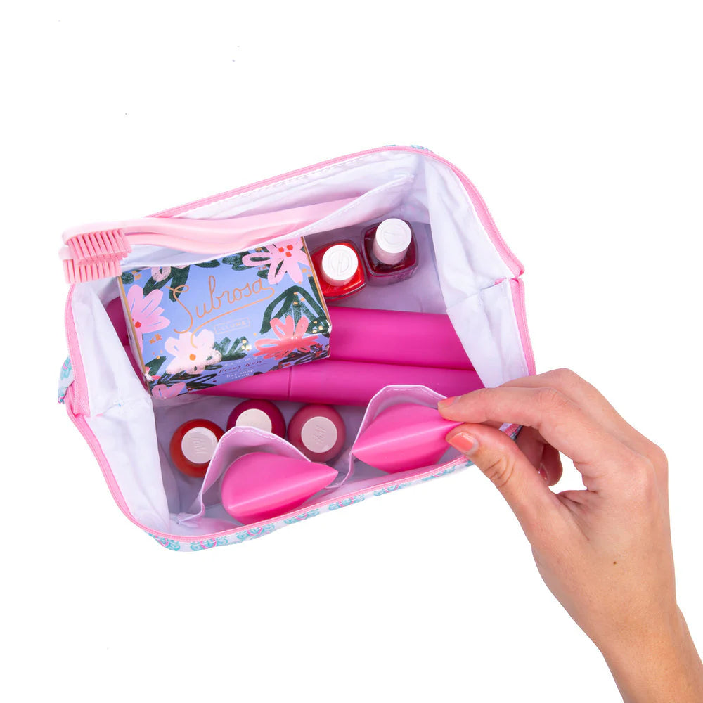 Little Big Mouth Medium Makeup Bag - Meant To Bistro