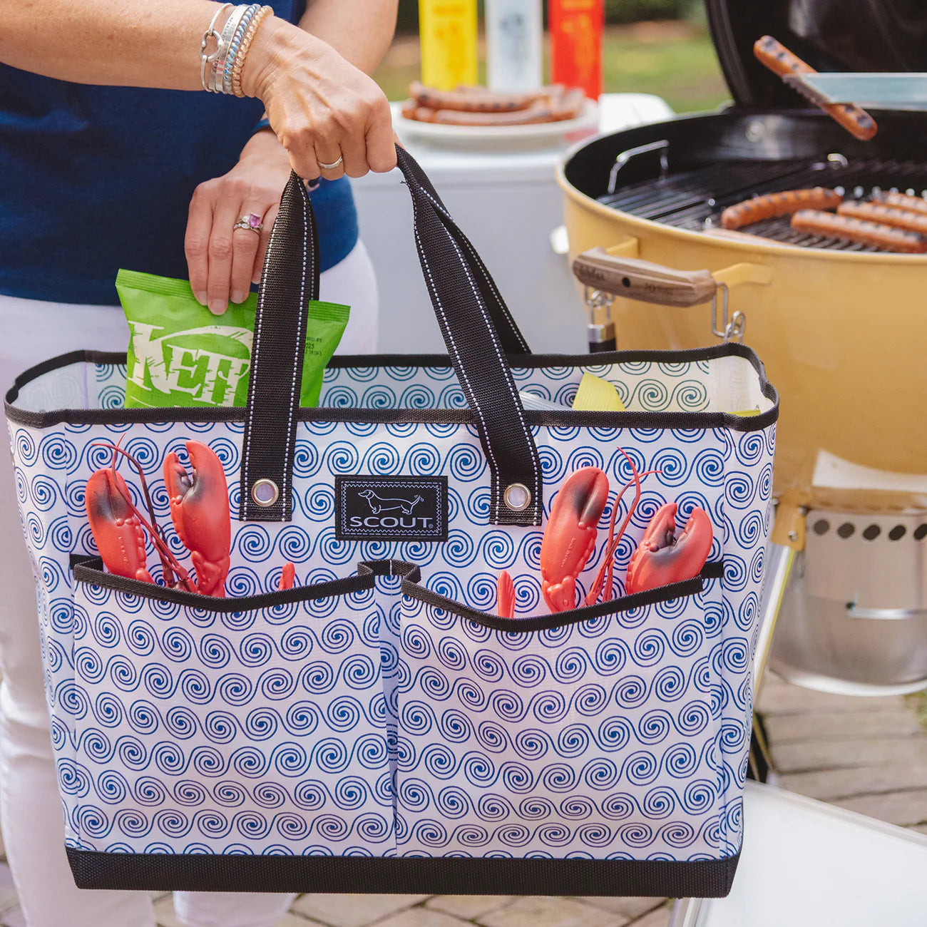 The BJ Bag Pocket Tote - Meant To Bistro