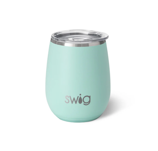 Sea Glass Stemless Wine Cup (14oz)