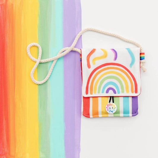 Rainbow Coloring Purse