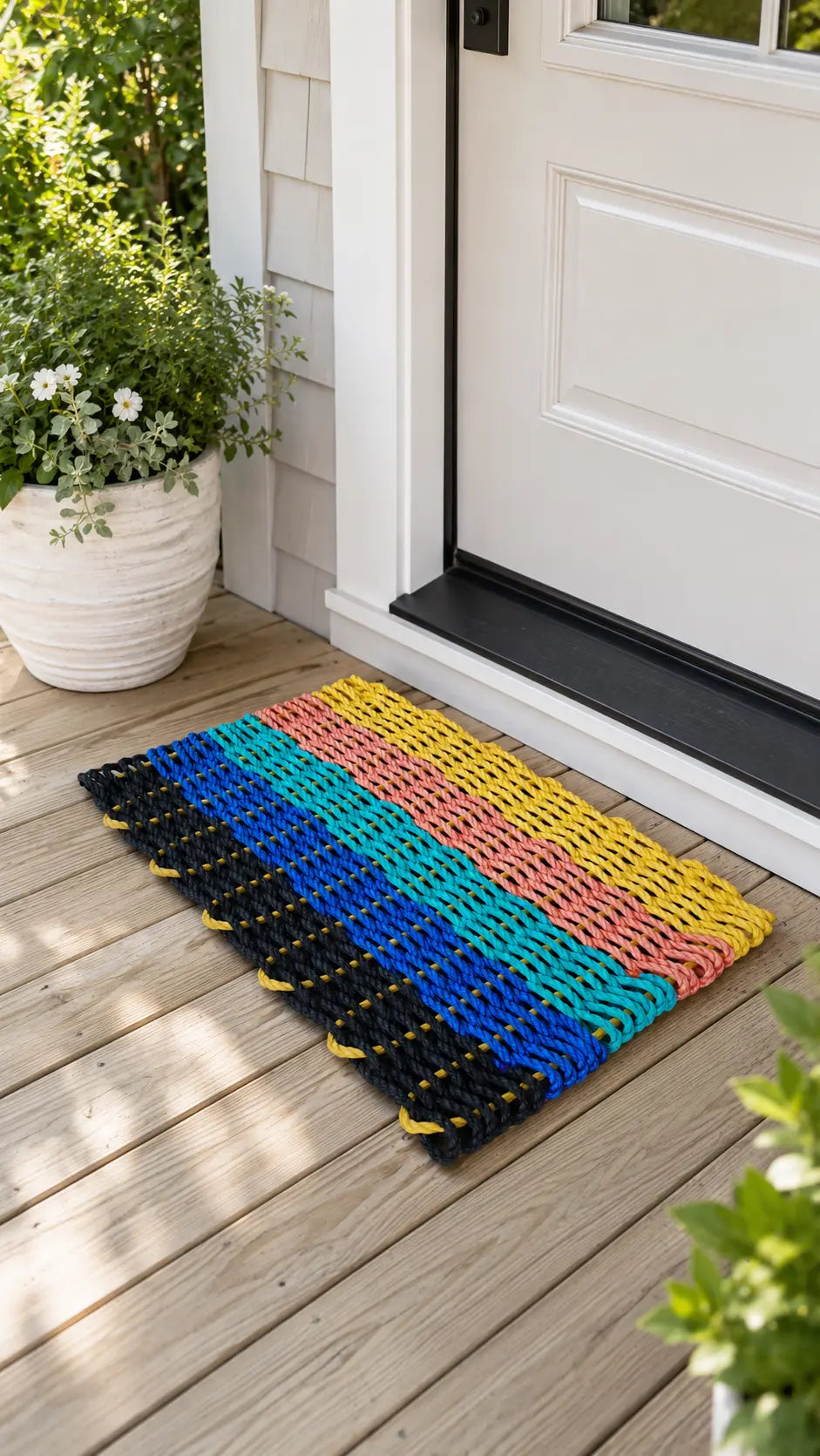 Rope Mat made with Lobster Rope