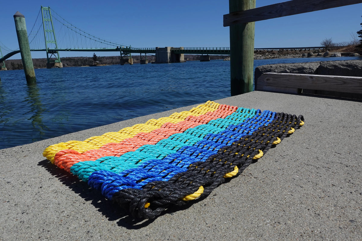 Rope Mat made with Lobster Rope