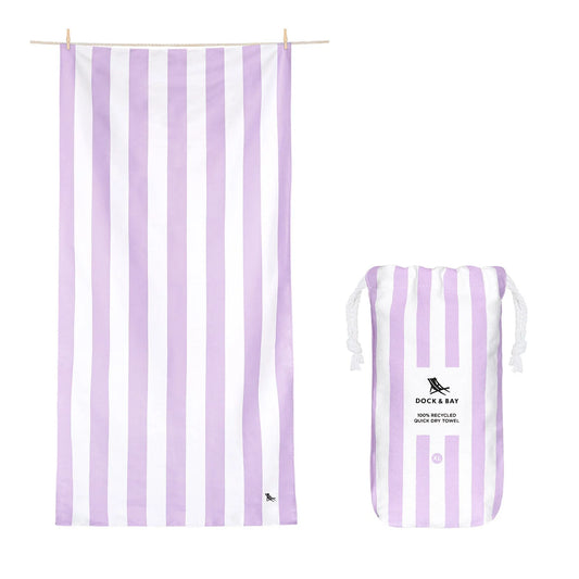 XL Quick Dry Towels - Lombok Lilac