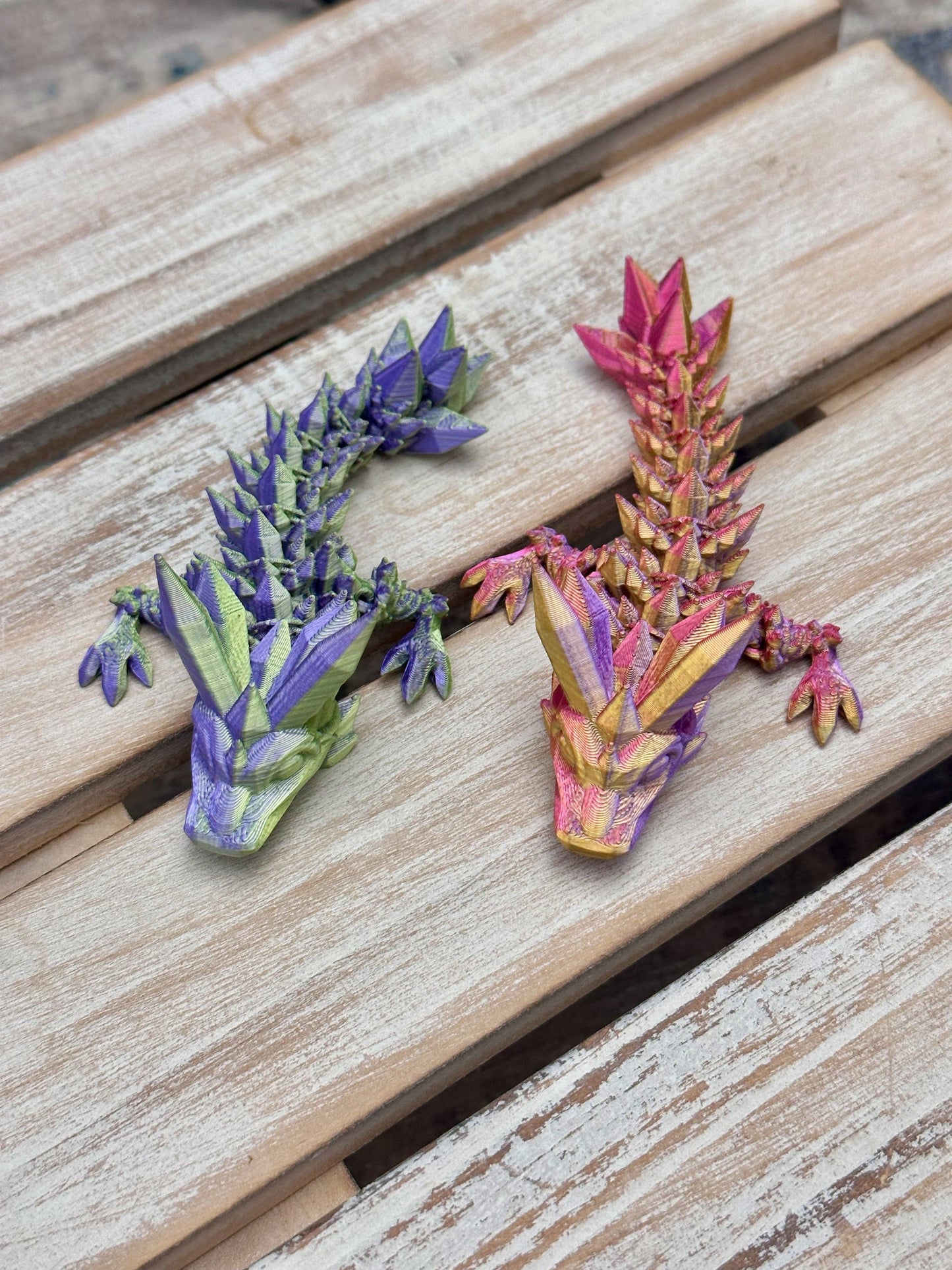 3D Printed Crystal Dragon Tadpole