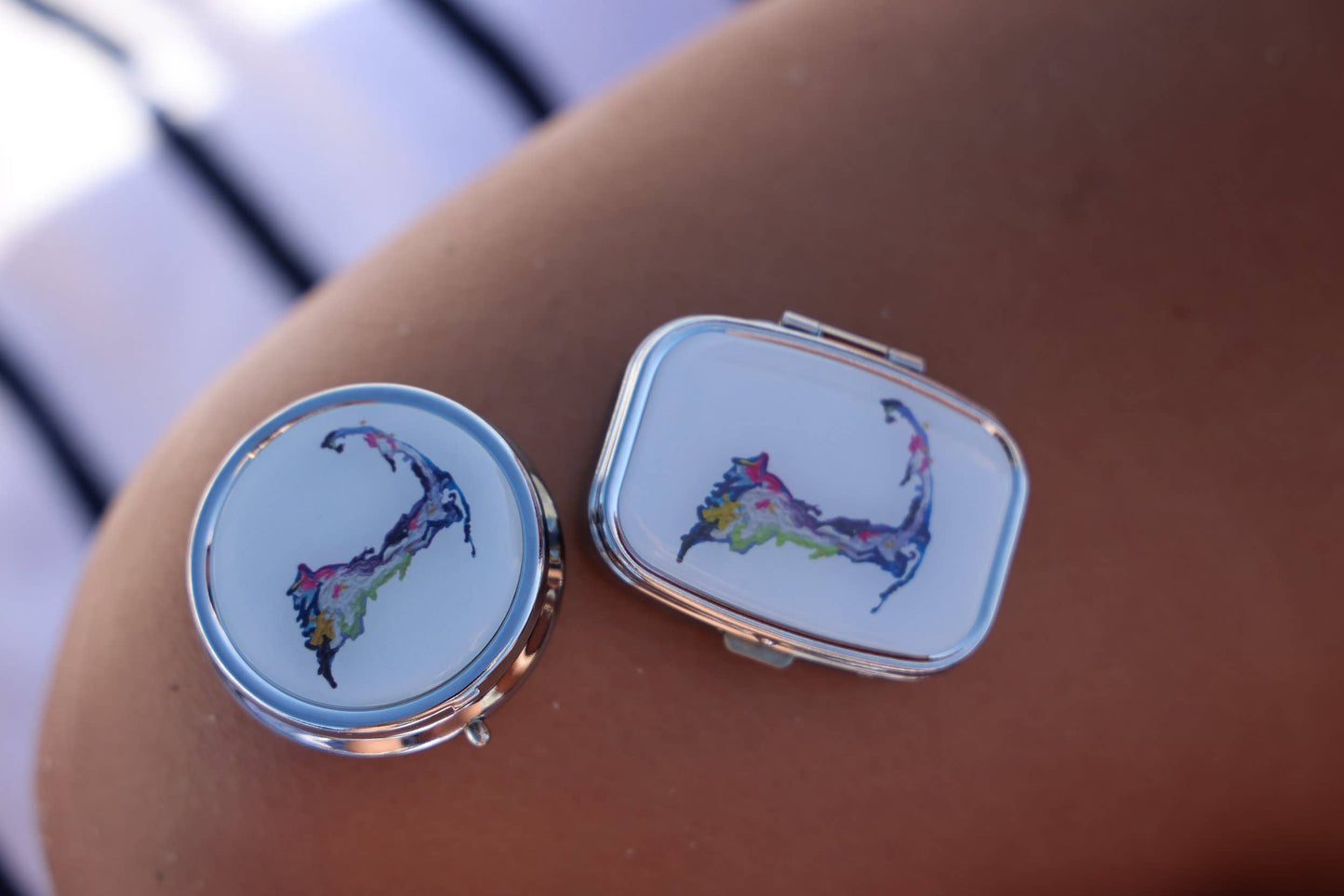 Cape Cod Treasure Box: Round