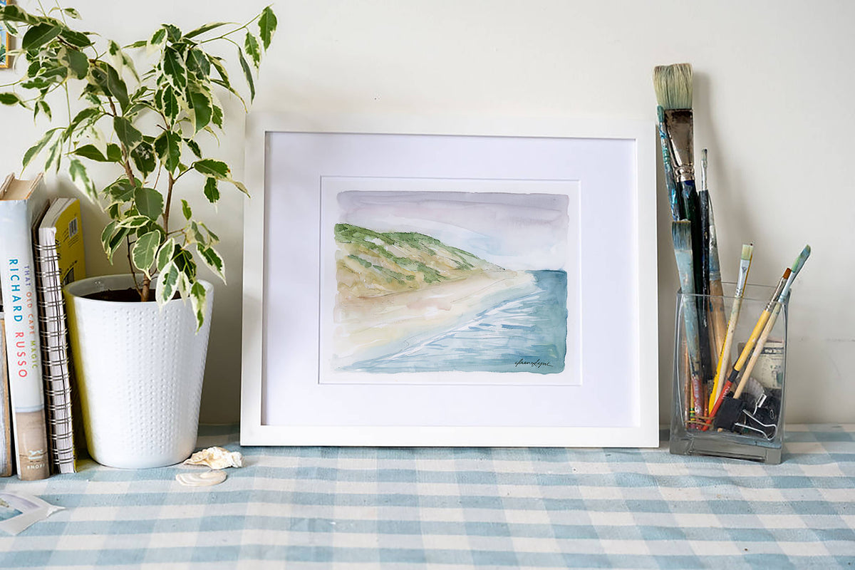 Dusk and Dunes / Matted 5"x7"