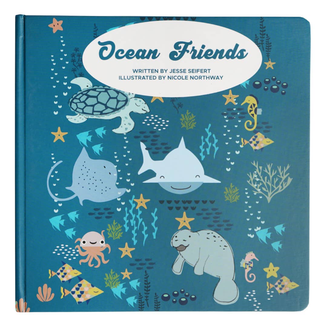 Ocean Friends Under the Sea Book Kids Board Book