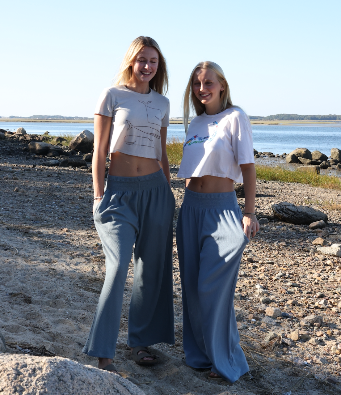 Waffle Pants – Ballet Blush Coastal Essential