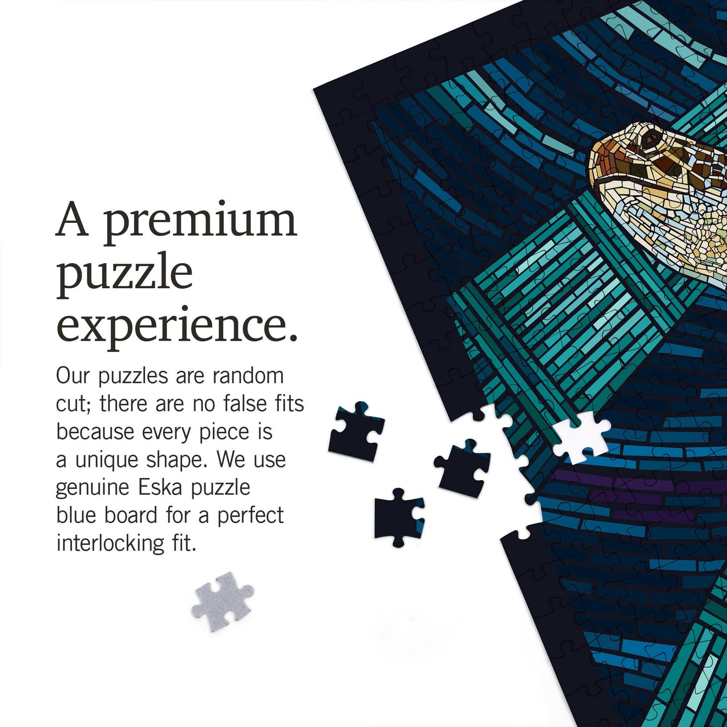 PUZZLE PACK Mosaic Series 1, Set of 12 Puzzles