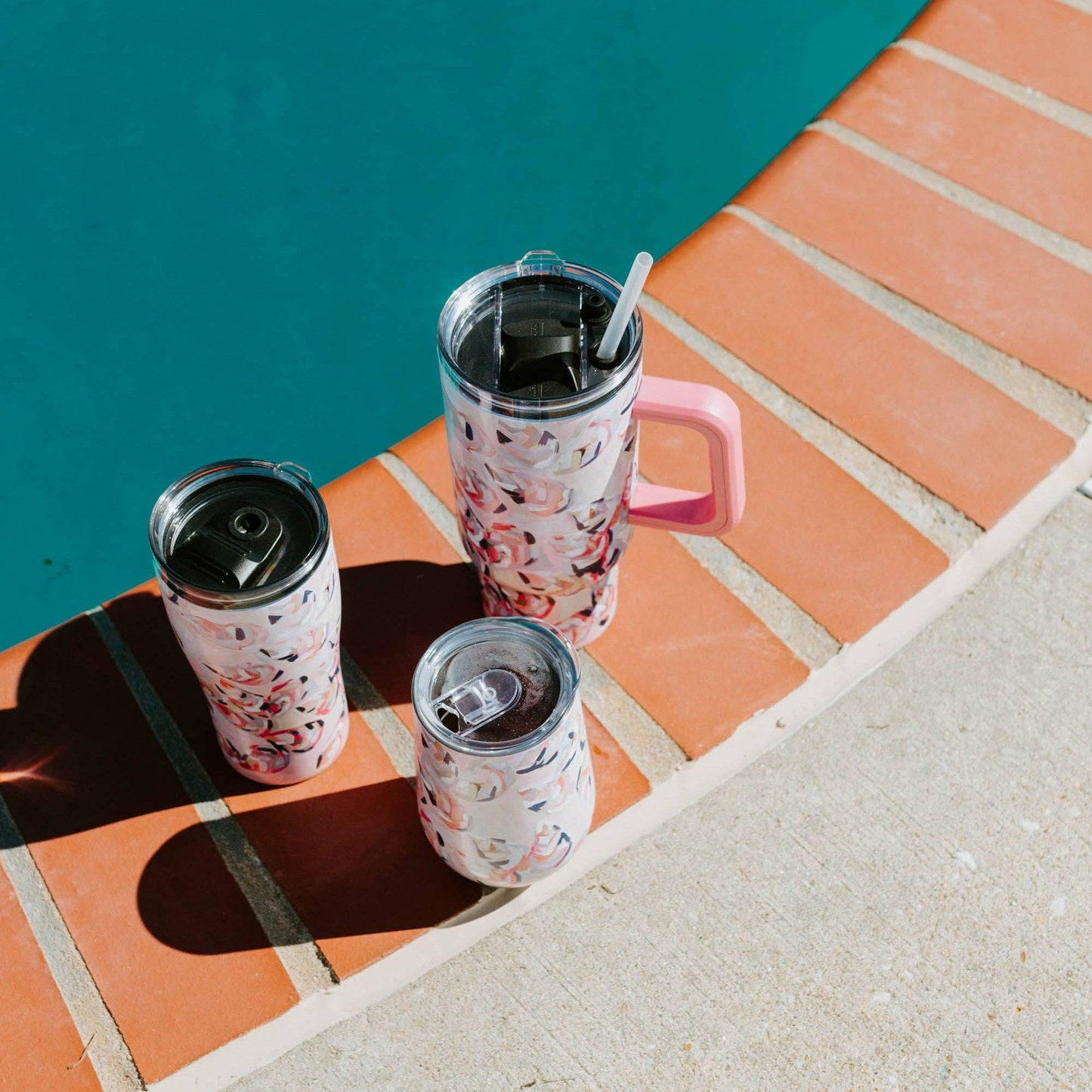 40oz Tumbler - Peach Gems: Default Title