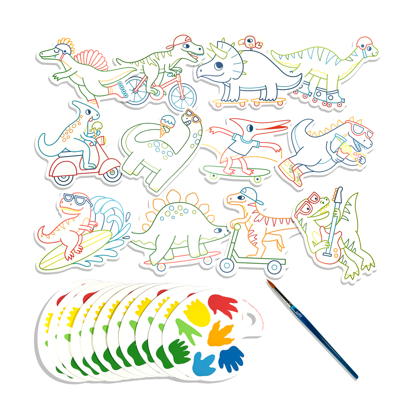 Playful Painters: Watercolor Painting Kit - Chills & Thrills