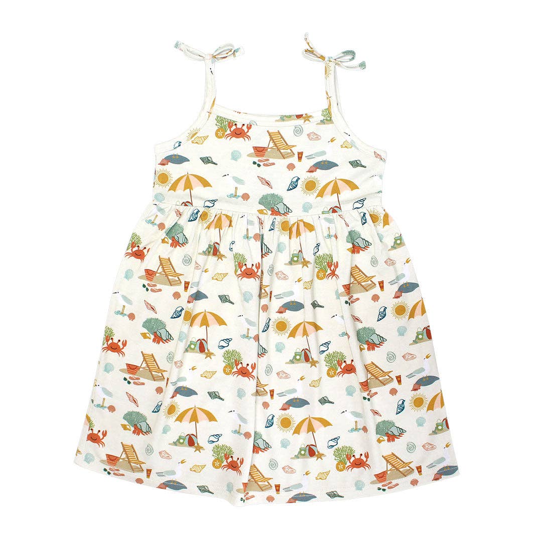 Beach Day Summer Baby & Kids Bamboo Dress: 18-24M