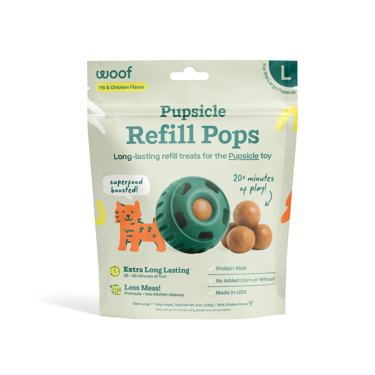 Pupsicle Pops: Chicken / Extra Large