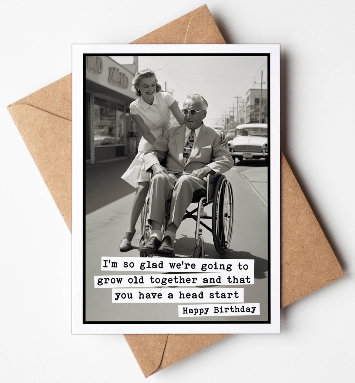 Funny Birthday Card for Husband